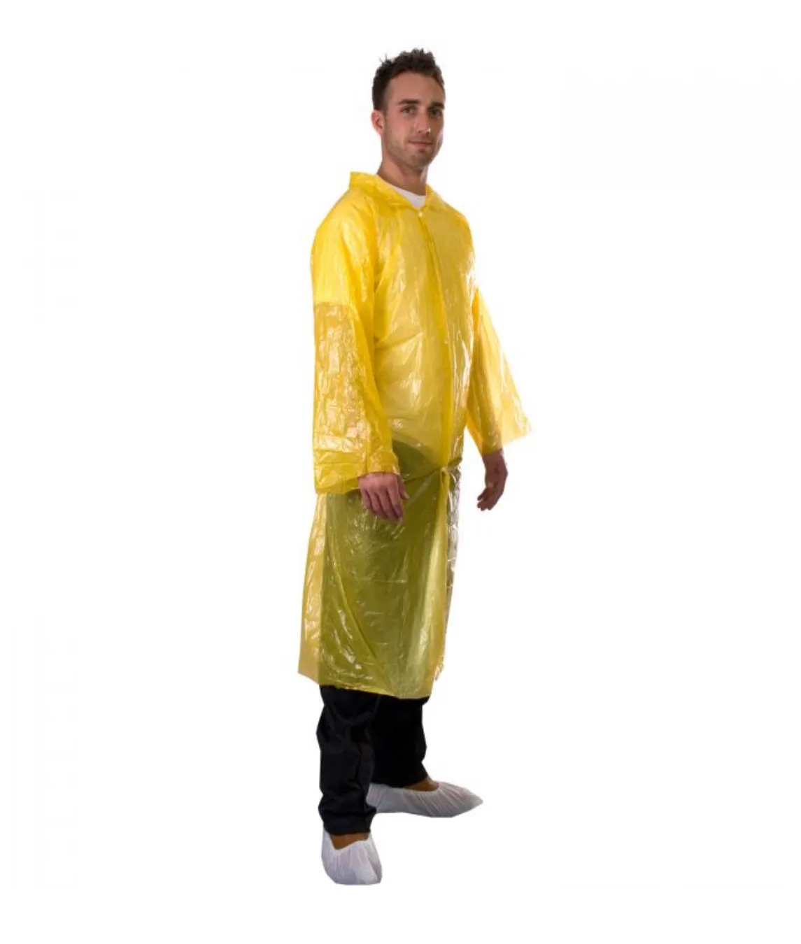 500 Pieces - Disposable PE Visitor Coats