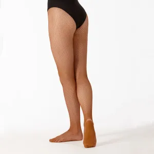 Adult High Performance Toffee Fishnets Tights