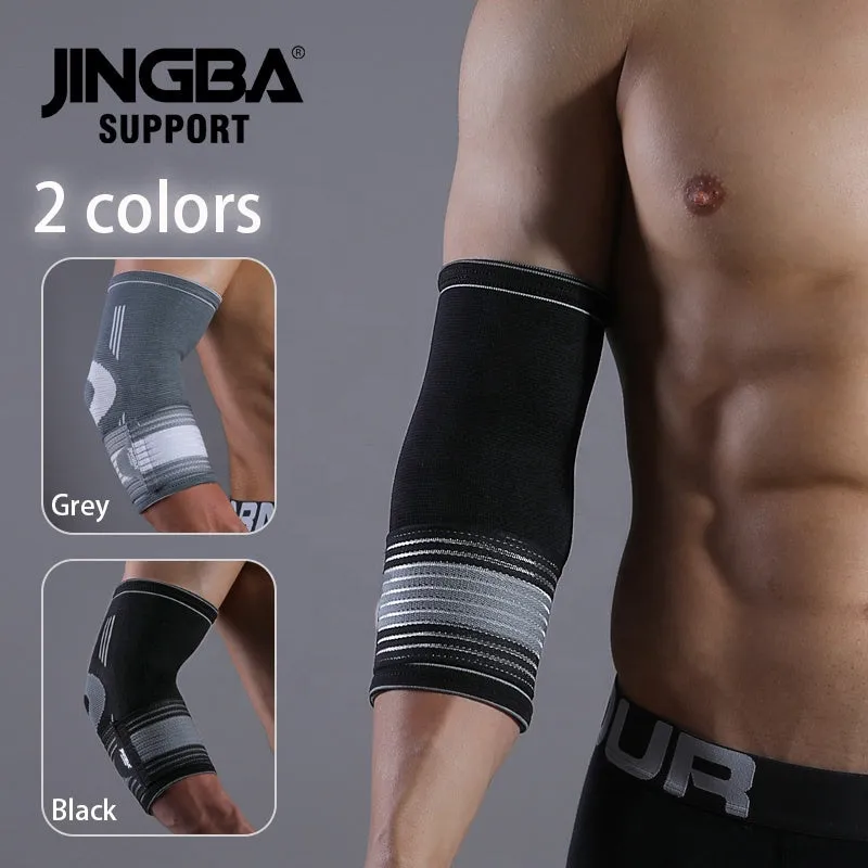 Arm Compression Sleeve - Elastic Nylon Elbow Support and Protector