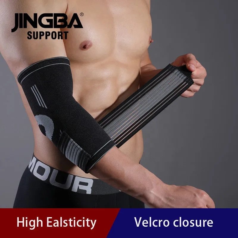 Arm Compression Sleeve - Elastic Nylon Elbow Support and Protector