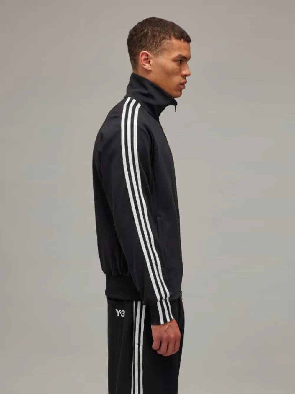 Black Stripes Track Jacket