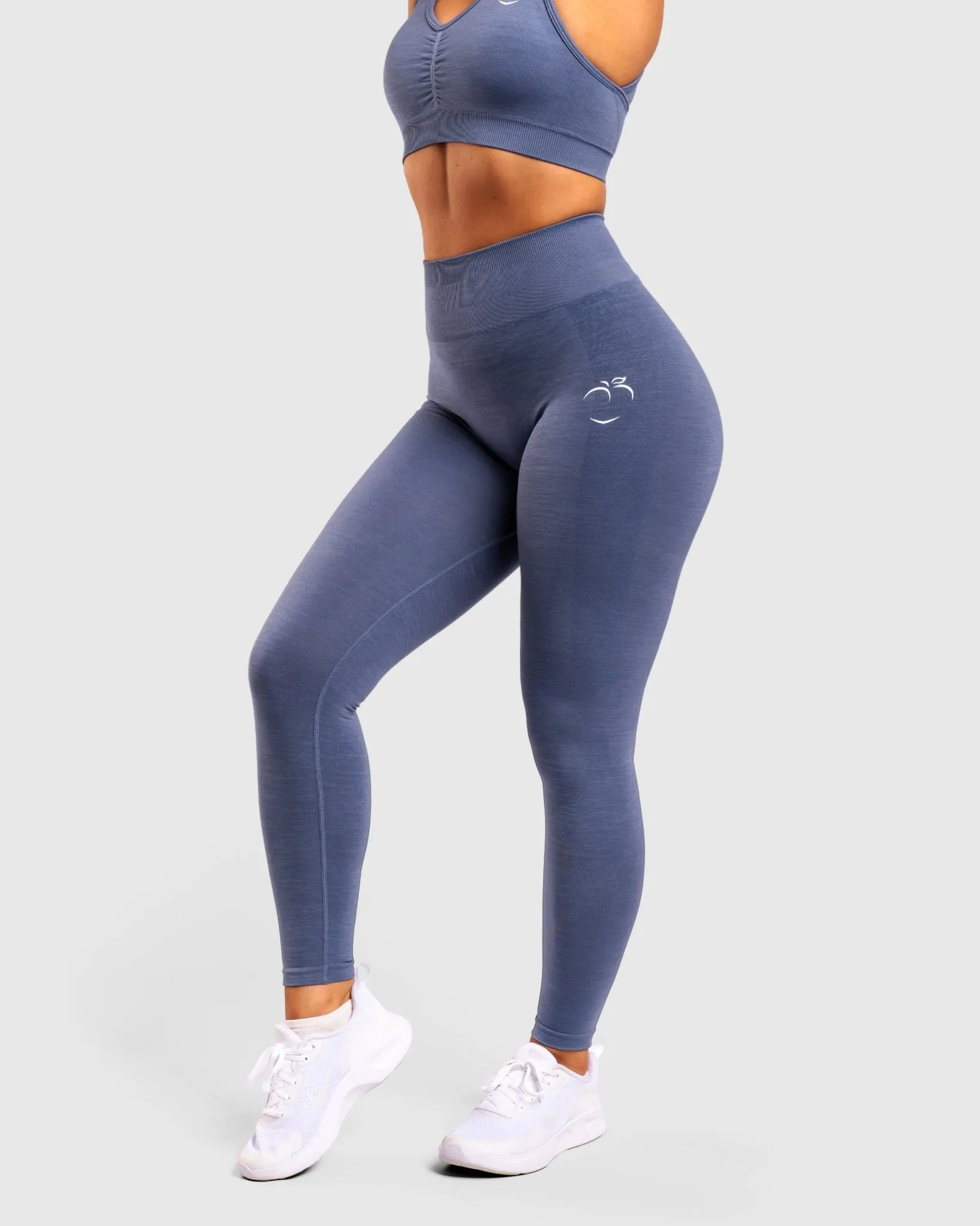 Blue Ease Mid Waist Tights