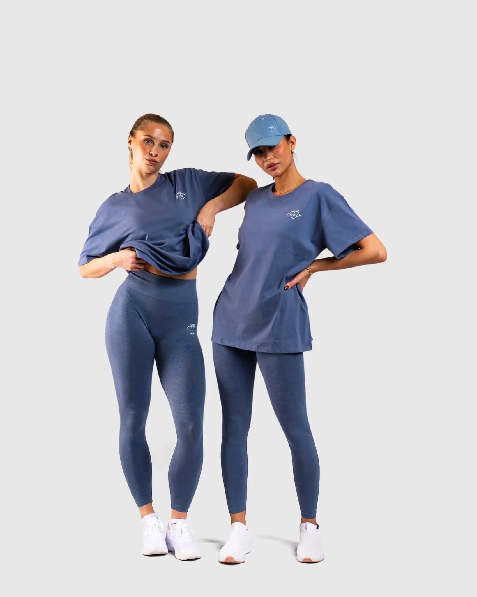 Blue Ease Mid Waist Tights