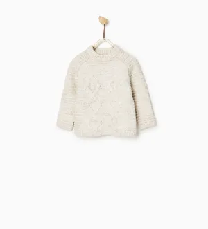 Cable Texture Sweater