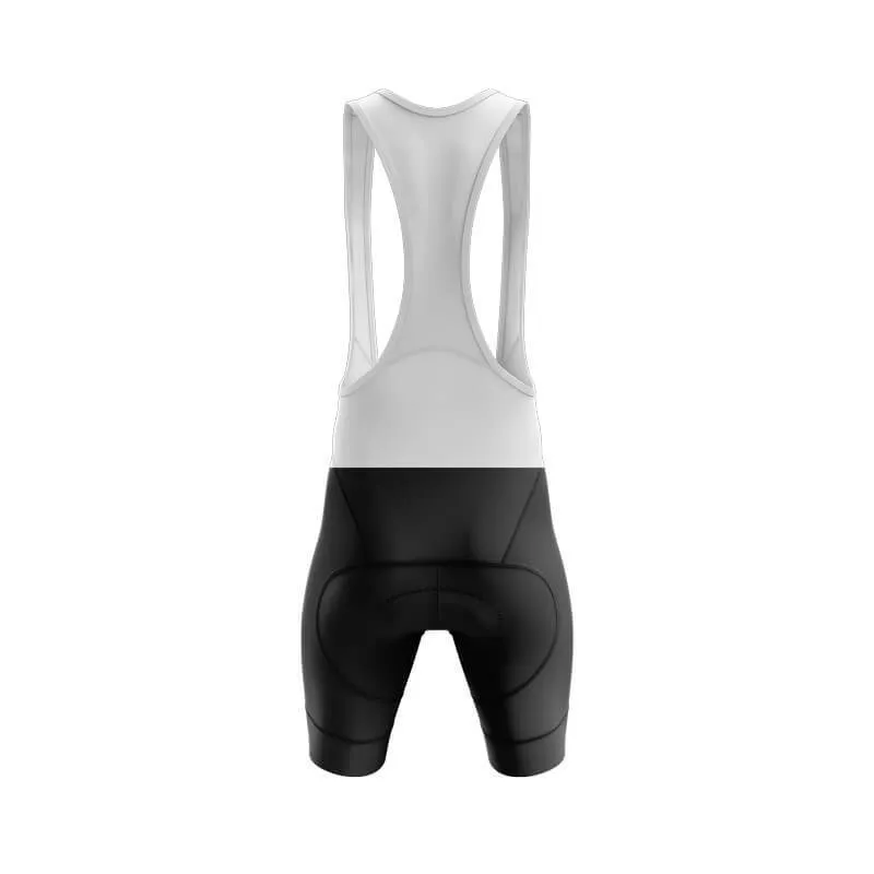Canada Flag Thin Green Line Black Bib & Shorts