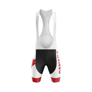 Canada Leaf (WHITE) Bib & Shorts