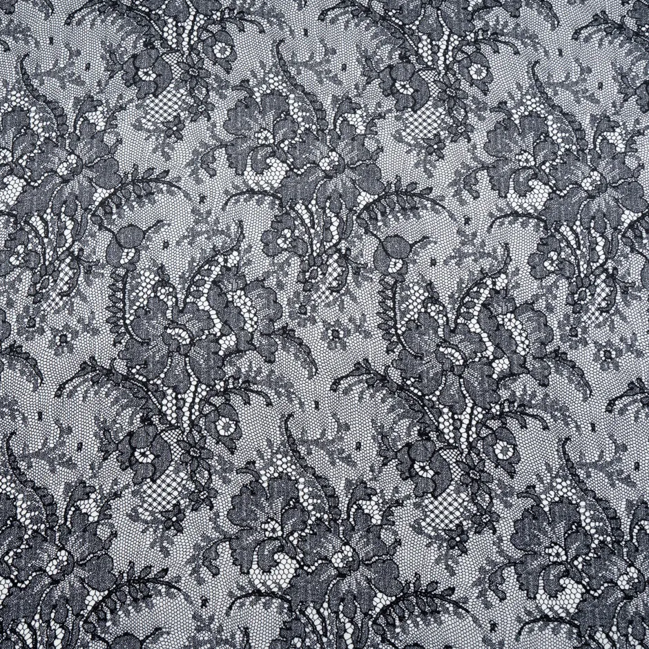 Chantilly Lace Printed Double Silk Organza