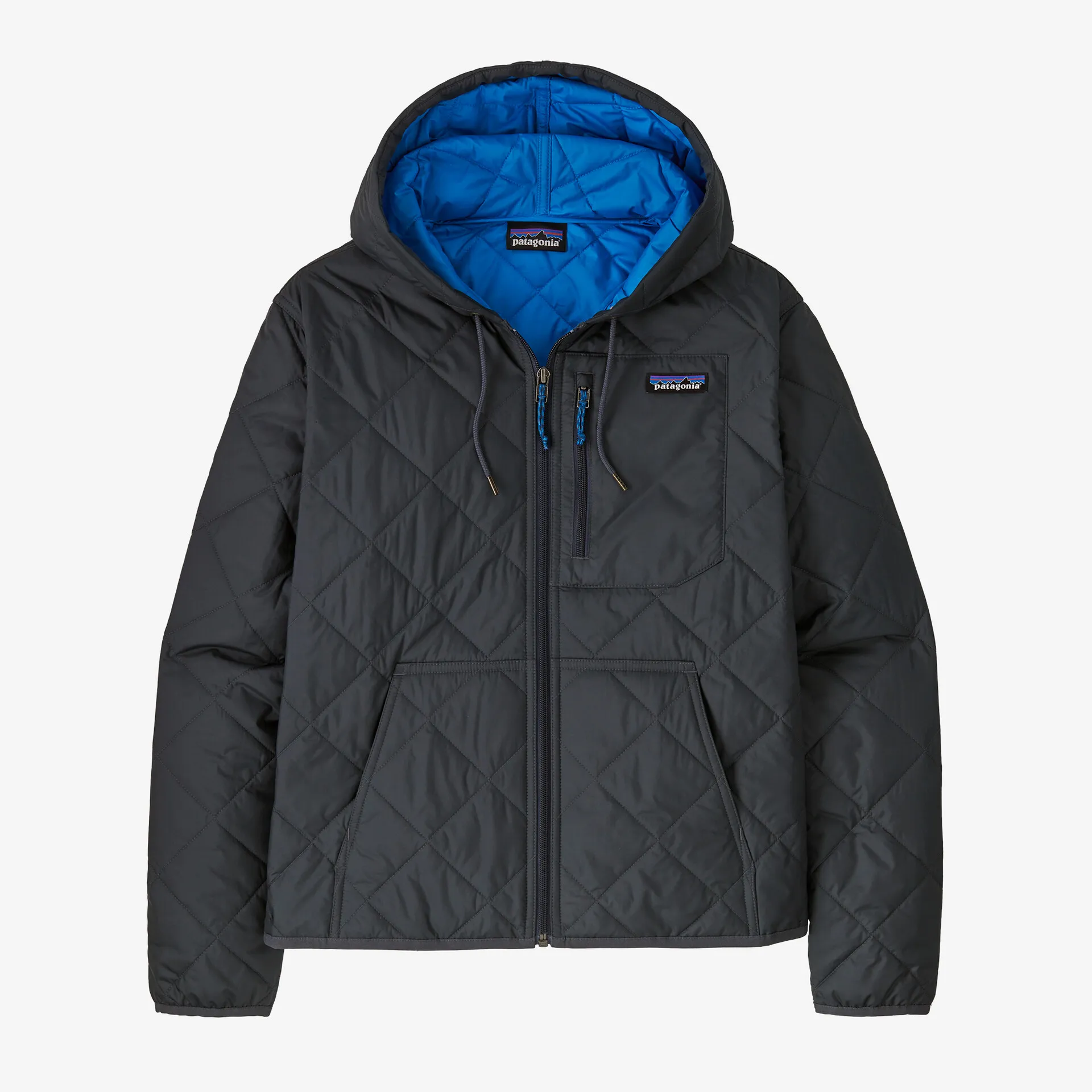 Diamond Quilted Bomber Hoody Women's