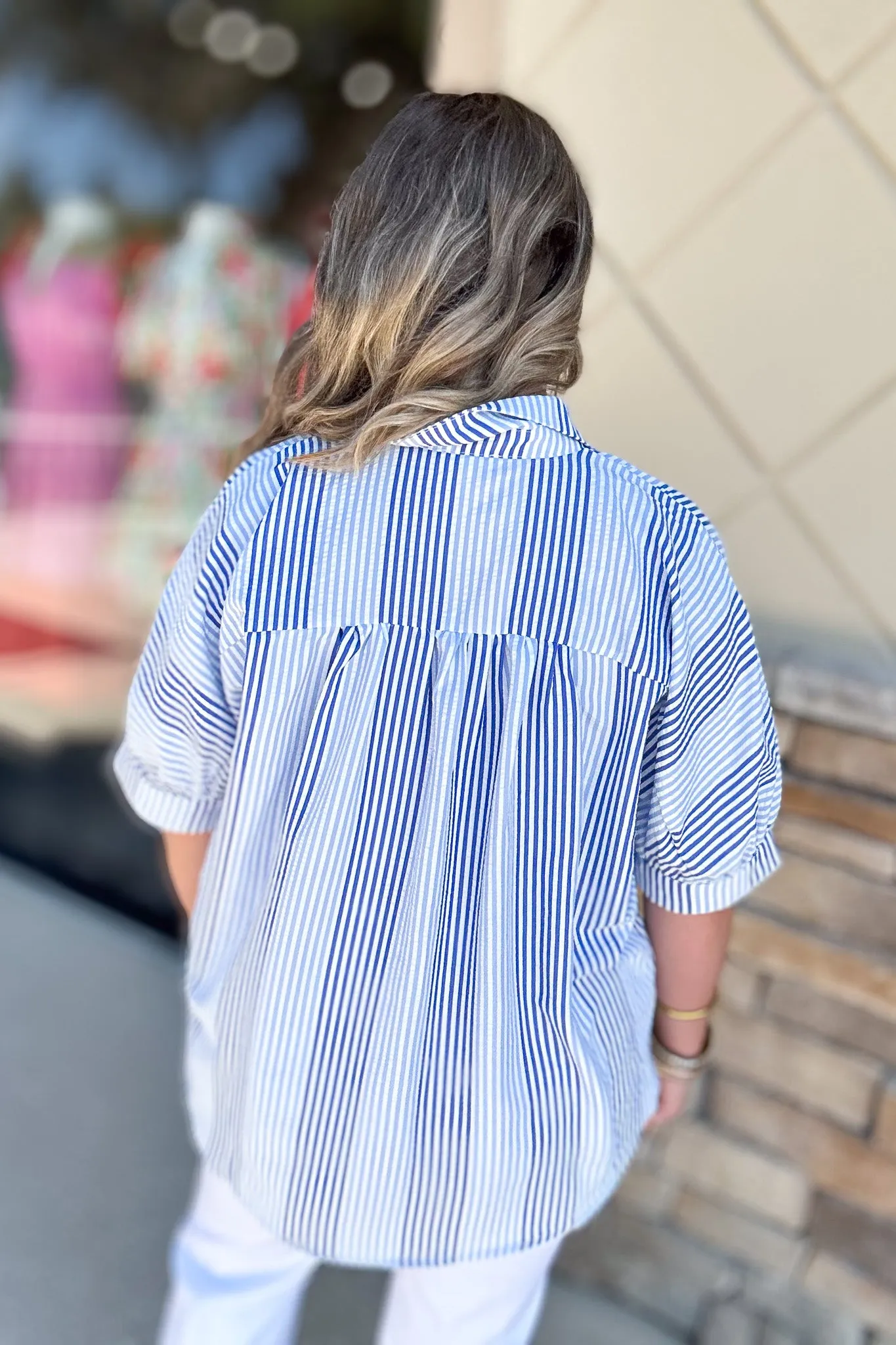 Enhanced Stripe Top