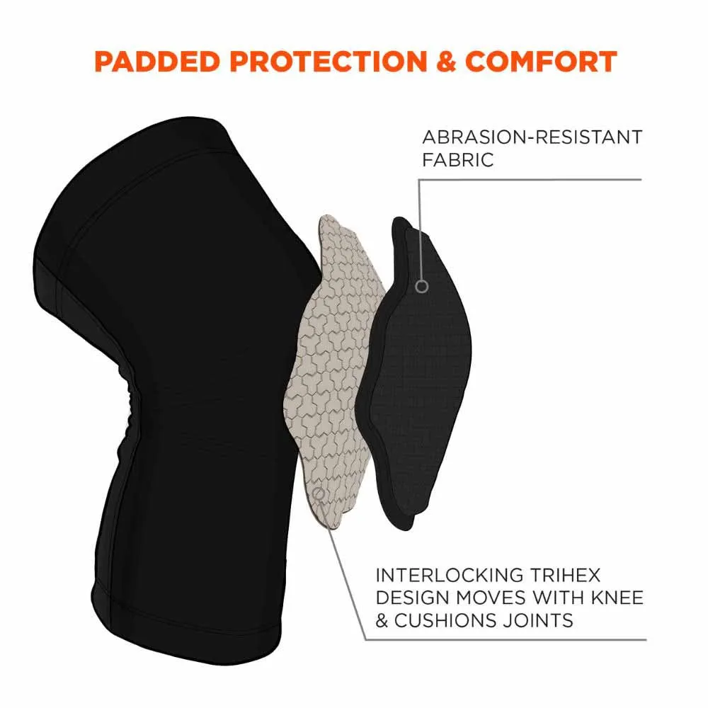 Ergodyne 18528 525 XL  Black Lightweight Knee Sleeves Pair