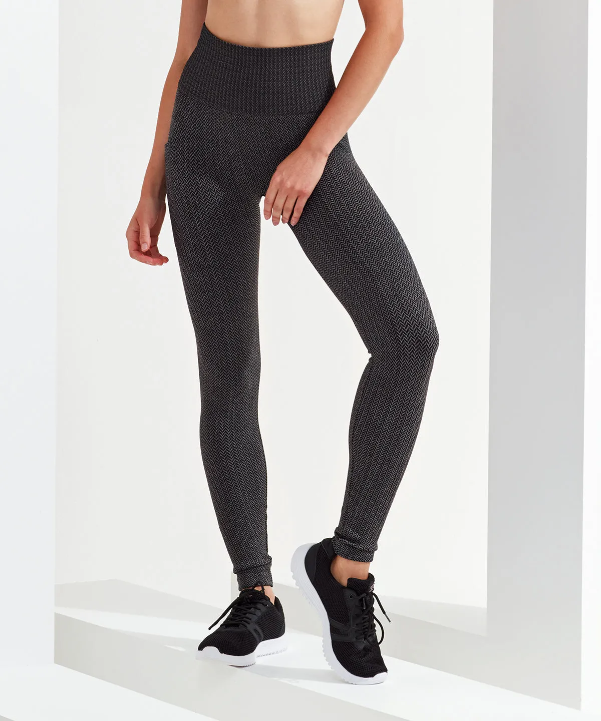 Heather Grey - Women's TriDri® knitted city leggings