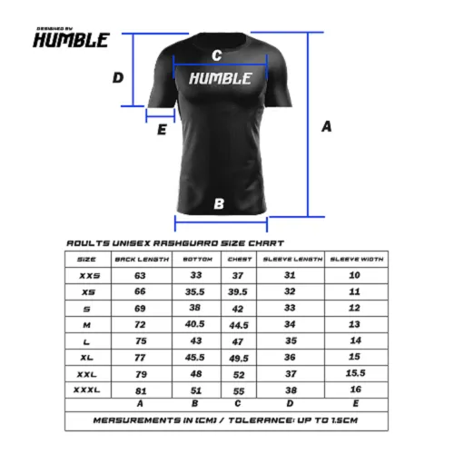 Humble X BJJ World Rashguard