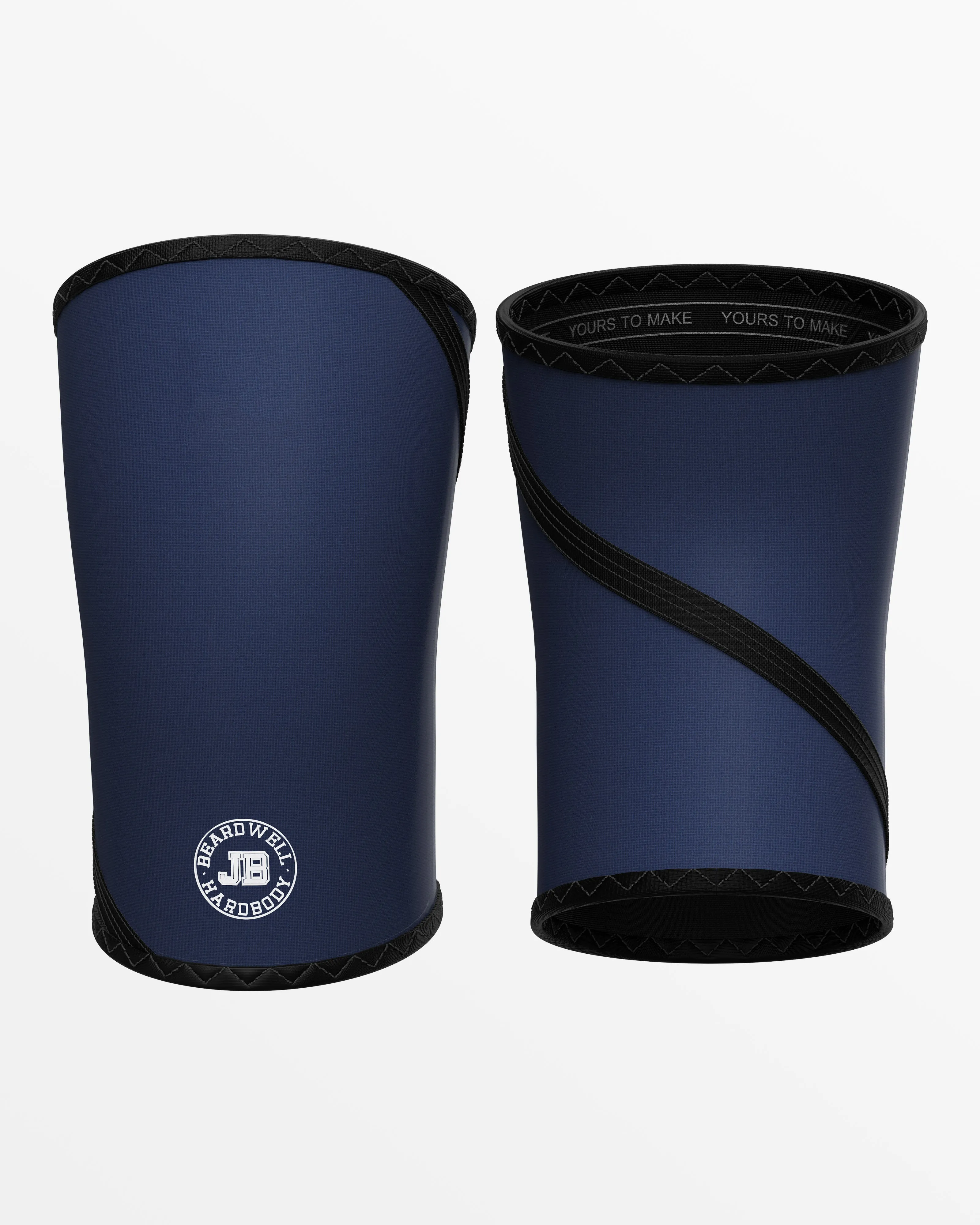 JB X HARDBODY NAVY V3 KNEE SLEEVE 7MM
