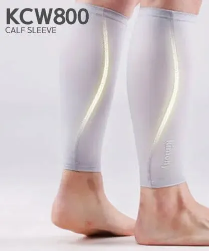 Kimony Compression Calf Sleeves Supporter KCW800 (Grey)