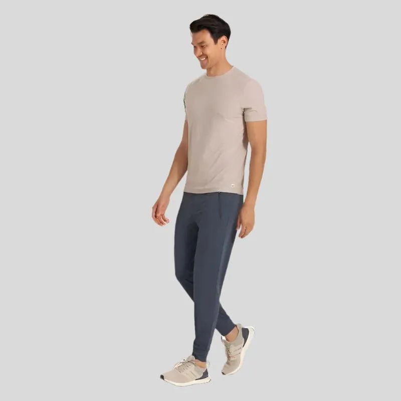 Mens Ponto Performance Jogger - Azure Heather