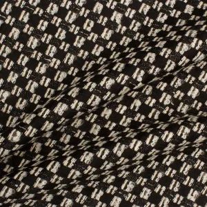 Monochrome Metallic Bouclé