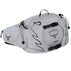 Osprey Tempest 6L Womens Lumbar Waist Pack in Aluminum Grey – Lightweight, Biostretch Hipbelt, Dual Bottle Sleeves