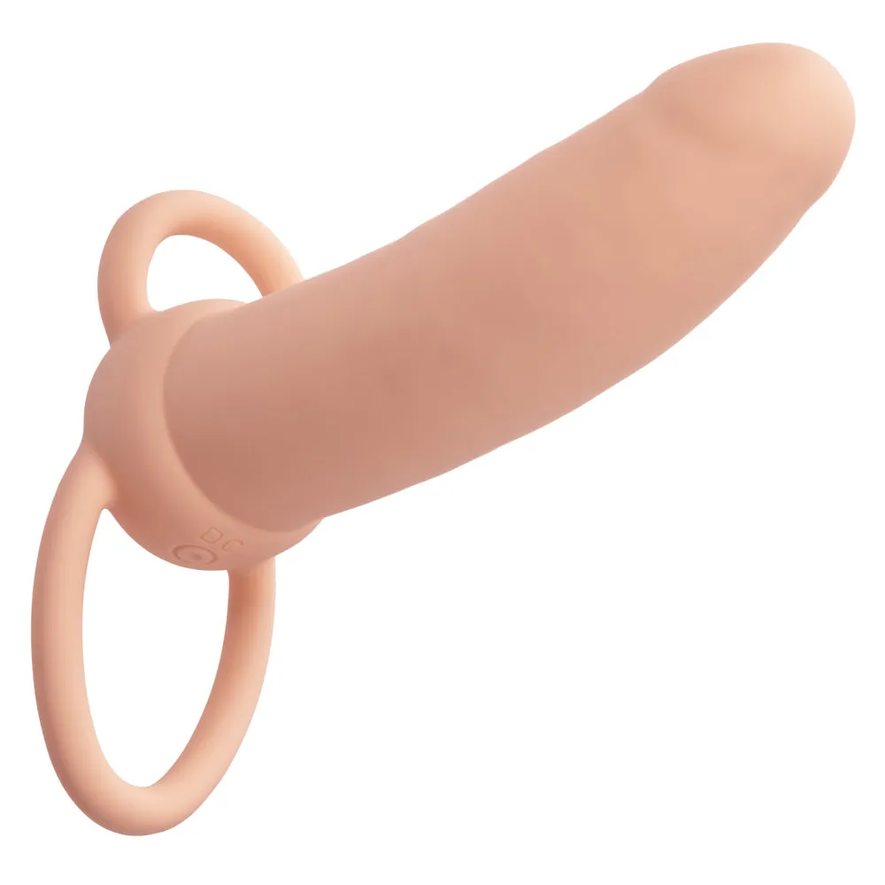 Performance Maxx Rechargeable Thick Dual  Penetrator - Ivory