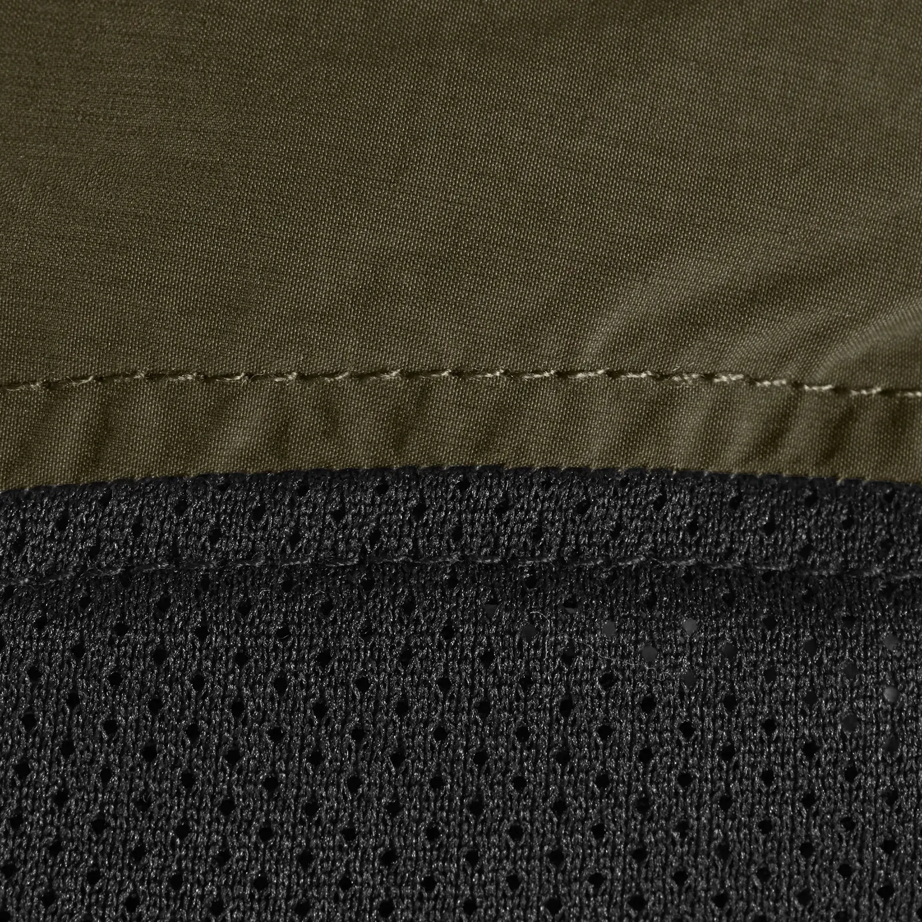 Performance Paneled Mesh Hat - Olive
