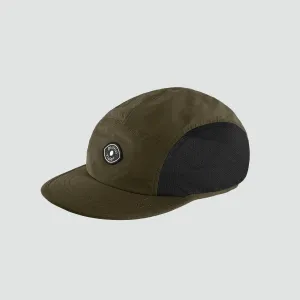 Performance Paneled Mesh Hat - Olive