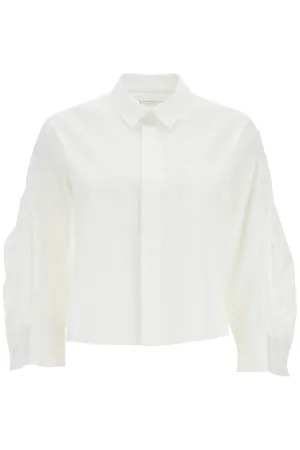 Sacai boxy shirt with wide sleeves