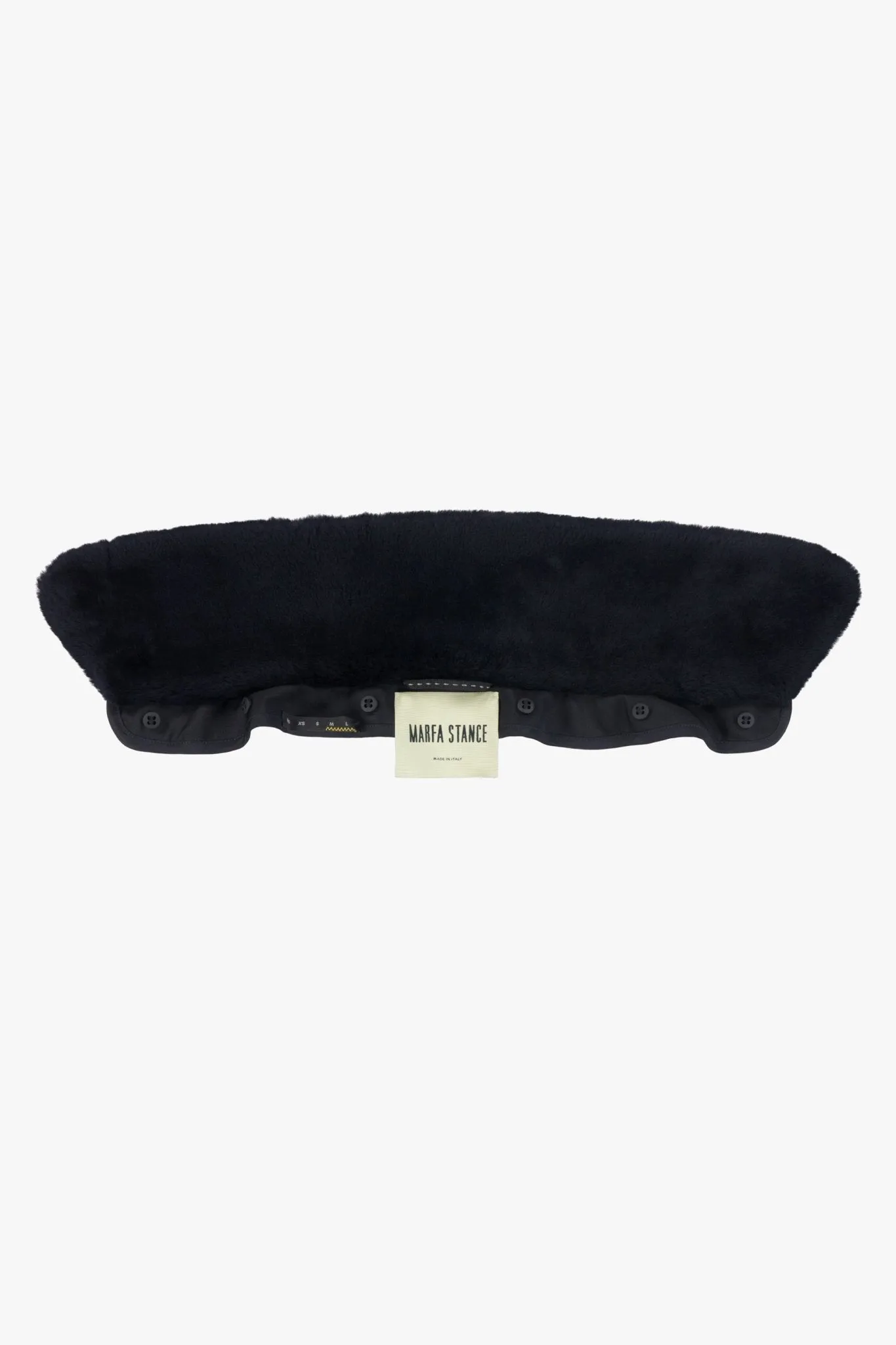 Shearling Collar - Midnight