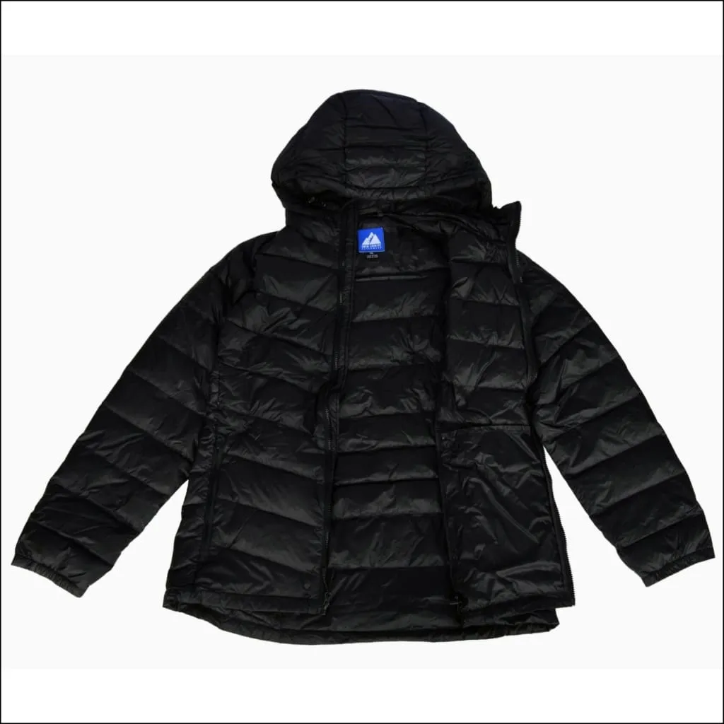 Snow Country Outerwear Womens Hooded Packable Down Jacket, Plus Size 1X-6X