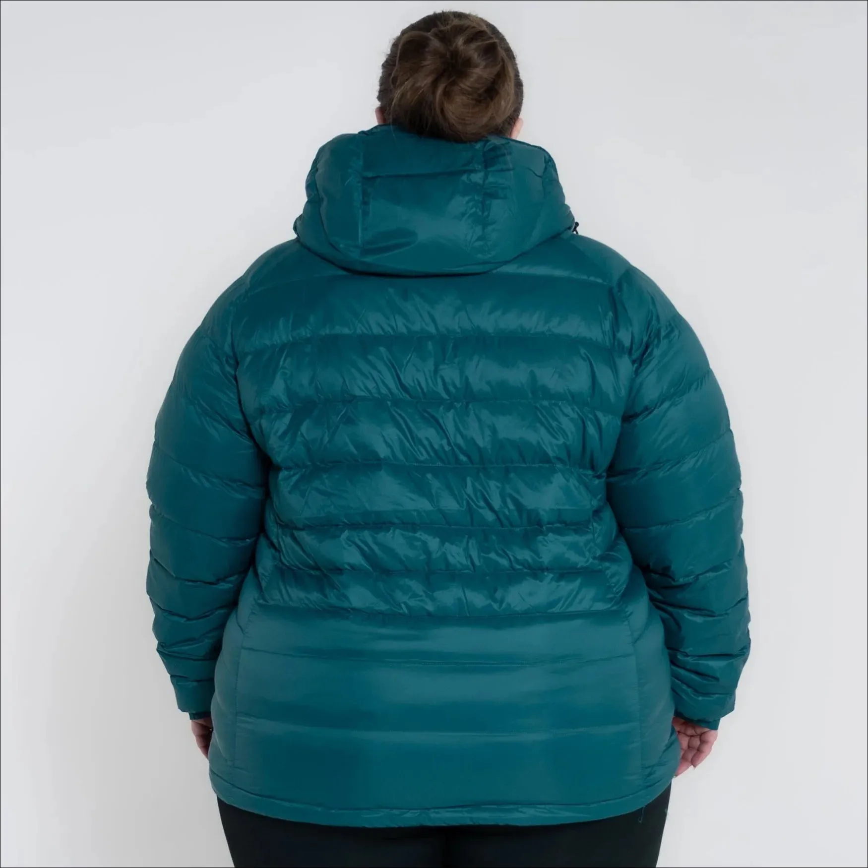 Snow Country Outerwear Womens Hooded Packable Down Jacket, Plus Size 1X-6X