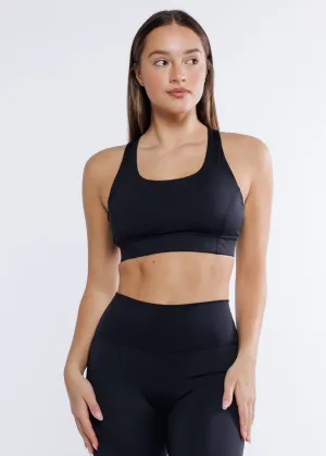 Studio Sports Bra - Black