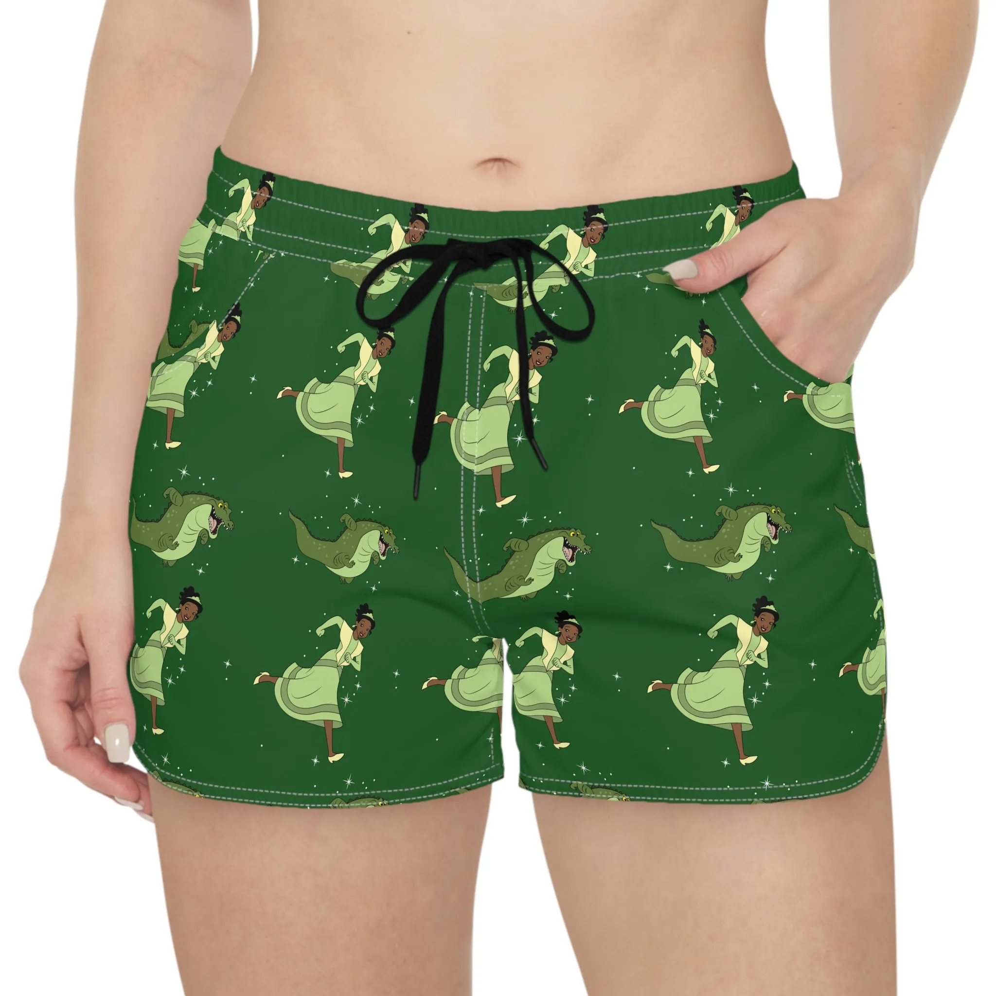 Tiana Wine And Dine Race Women's Casual Shorts
