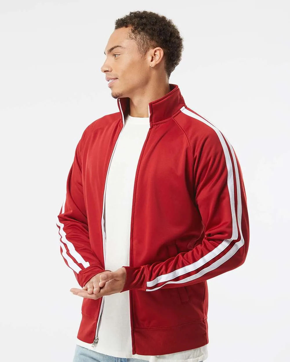 Unisex Lightweight Poly-Tech Track Jacket