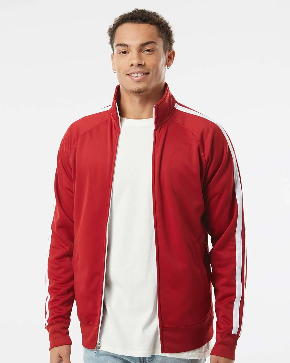 Unisex Lightweight Poly-Tech Track Jacket